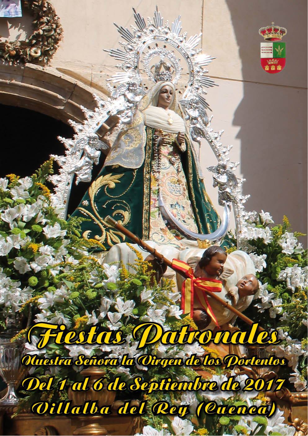 Fiestas patronales en honor a Nuestra Señora de los Portentos 2017 Villalba del Rey